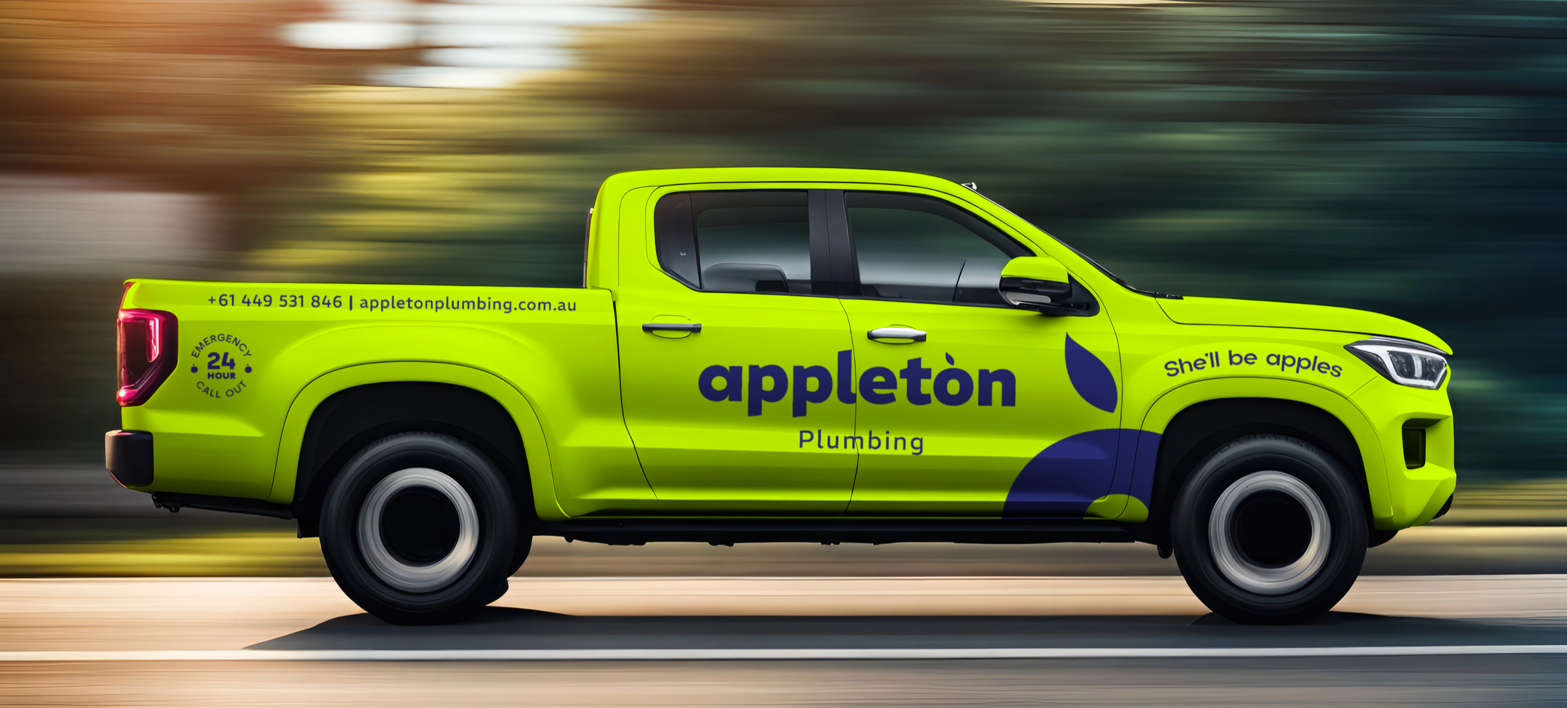 Appleton Plumbing vehicle